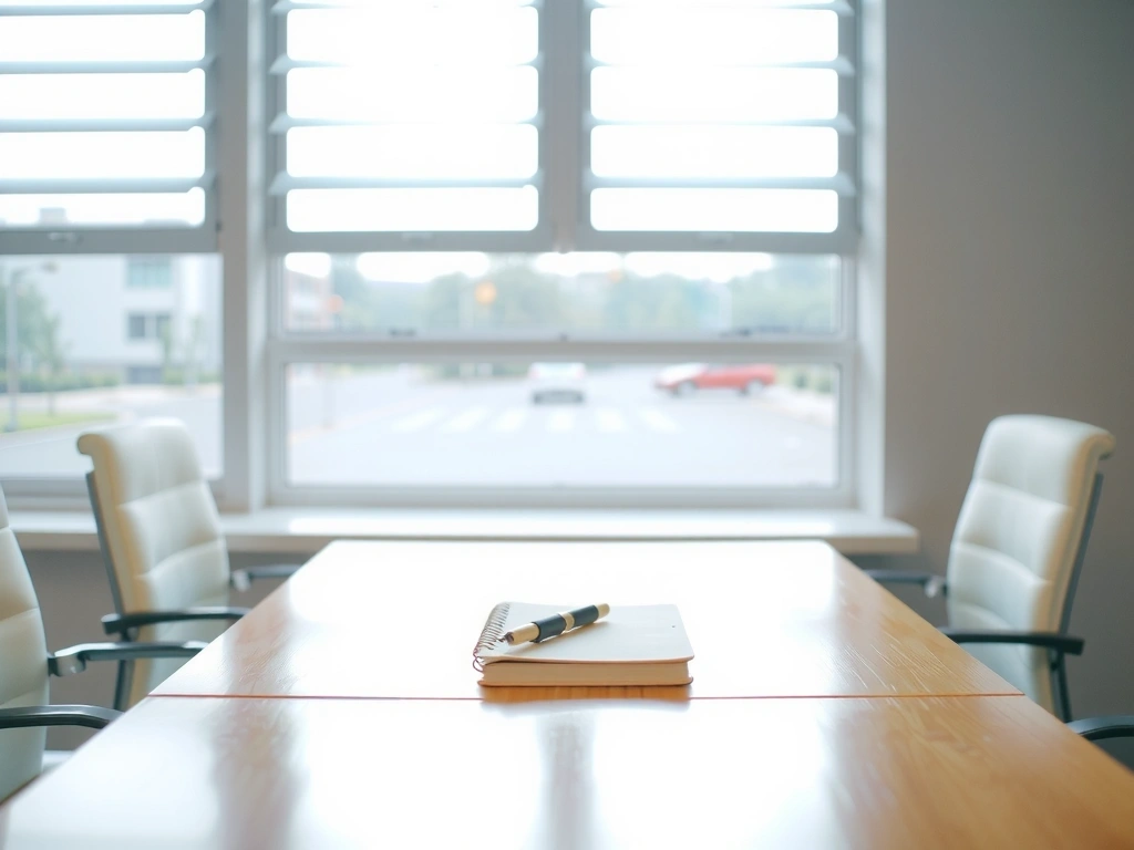 A serene morning environment for focus